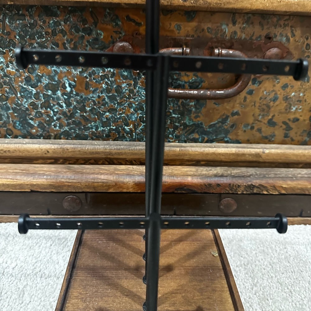Black Metal Jewelry Stand - Picture 2 of 2